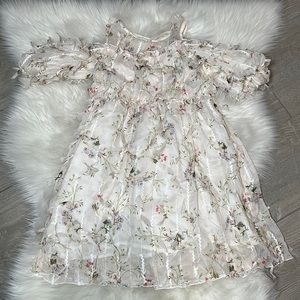 Zara flirty floral dress